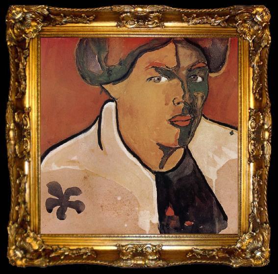 framed  Kasimir Malevich The Portrait of Character, ta009-2